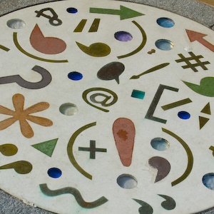 97-BAC 1X1-North End Library Mosaics